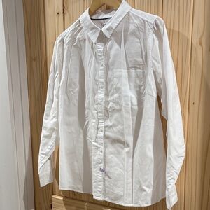 Croft & Barrow Crisp White Button Down Shirt